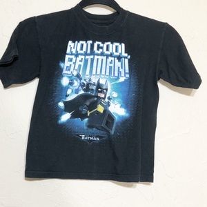 Not Cool Batman Lego Shirt S